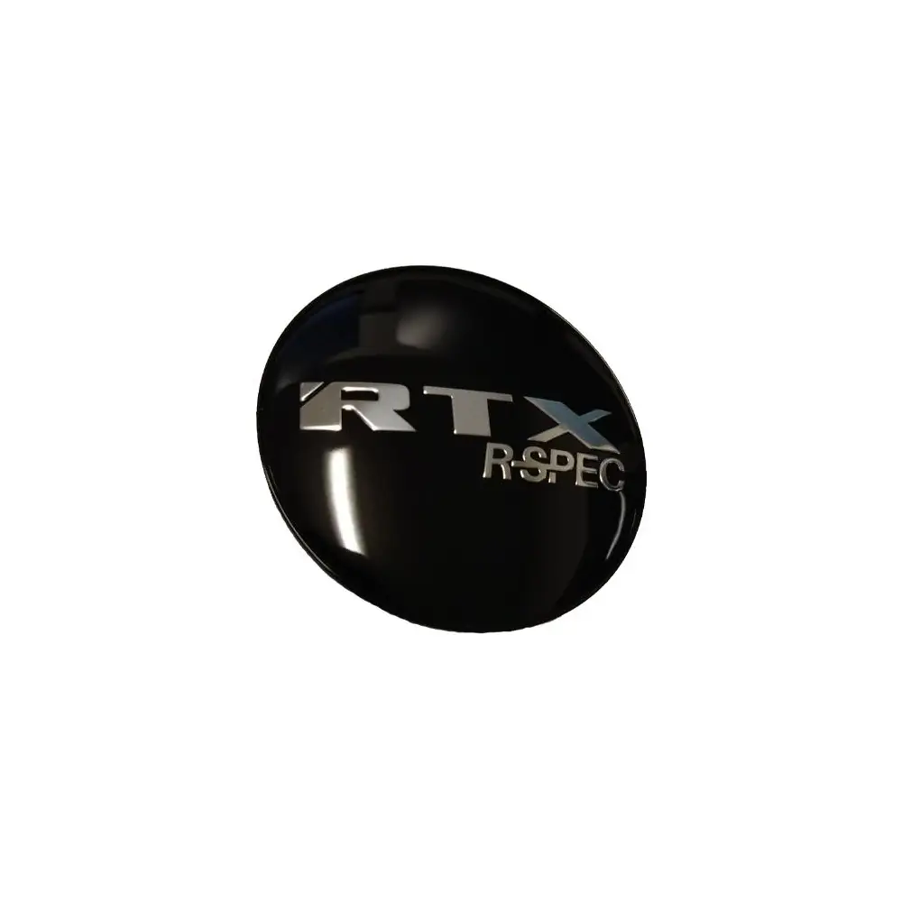 Cap Gloss Black With Rtx R-Spec Chrome Black Background - RTI149K59AB1BWD1
